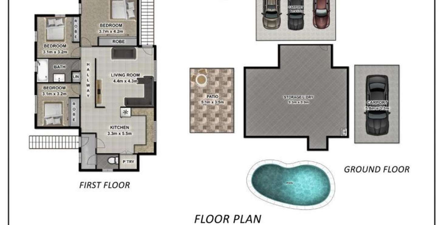 Floorplan of Homely house listing, 7 Hoad Street, Earlville QLD 4870