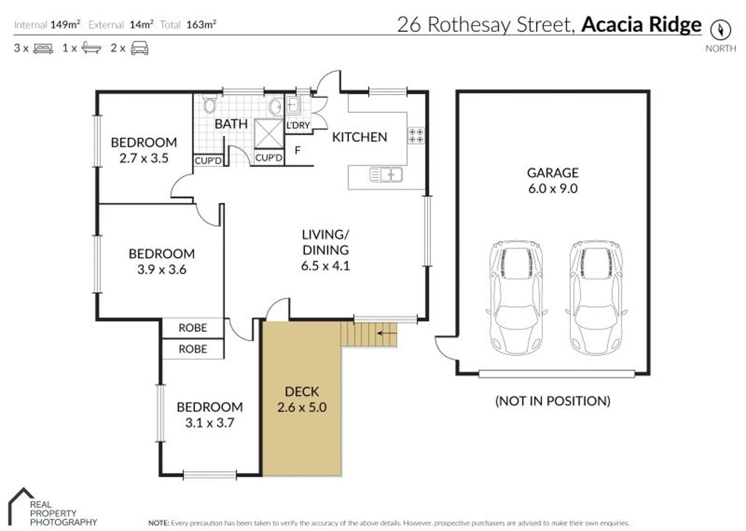 Floorplan of Homely house listing, 26 Rothesay Street, Acacia Ridge QLD 4110