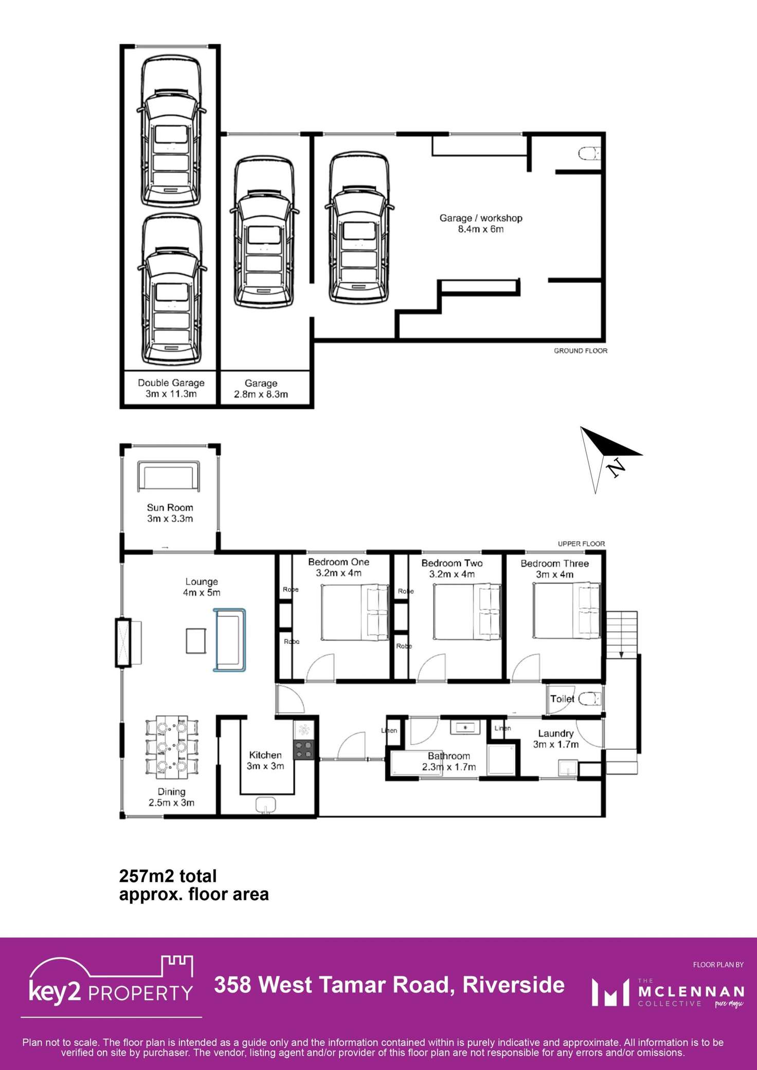 Floorplan of Homely house listing, 358 West Tamar Road, Riverside TAS 7250