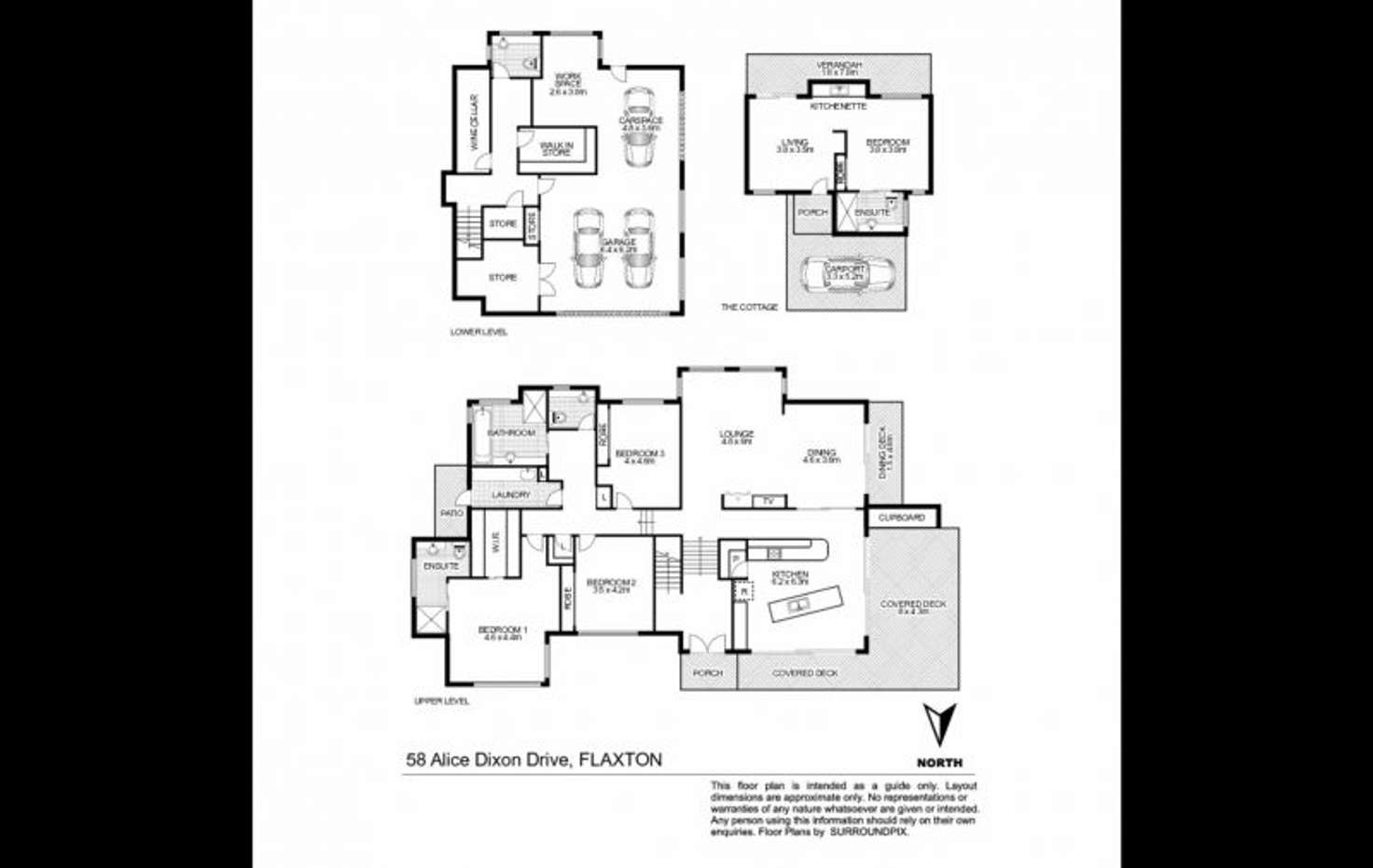 Floorplan of Homely house listing, 58 Alice Dixon Drive, Flaxton QLD 4560