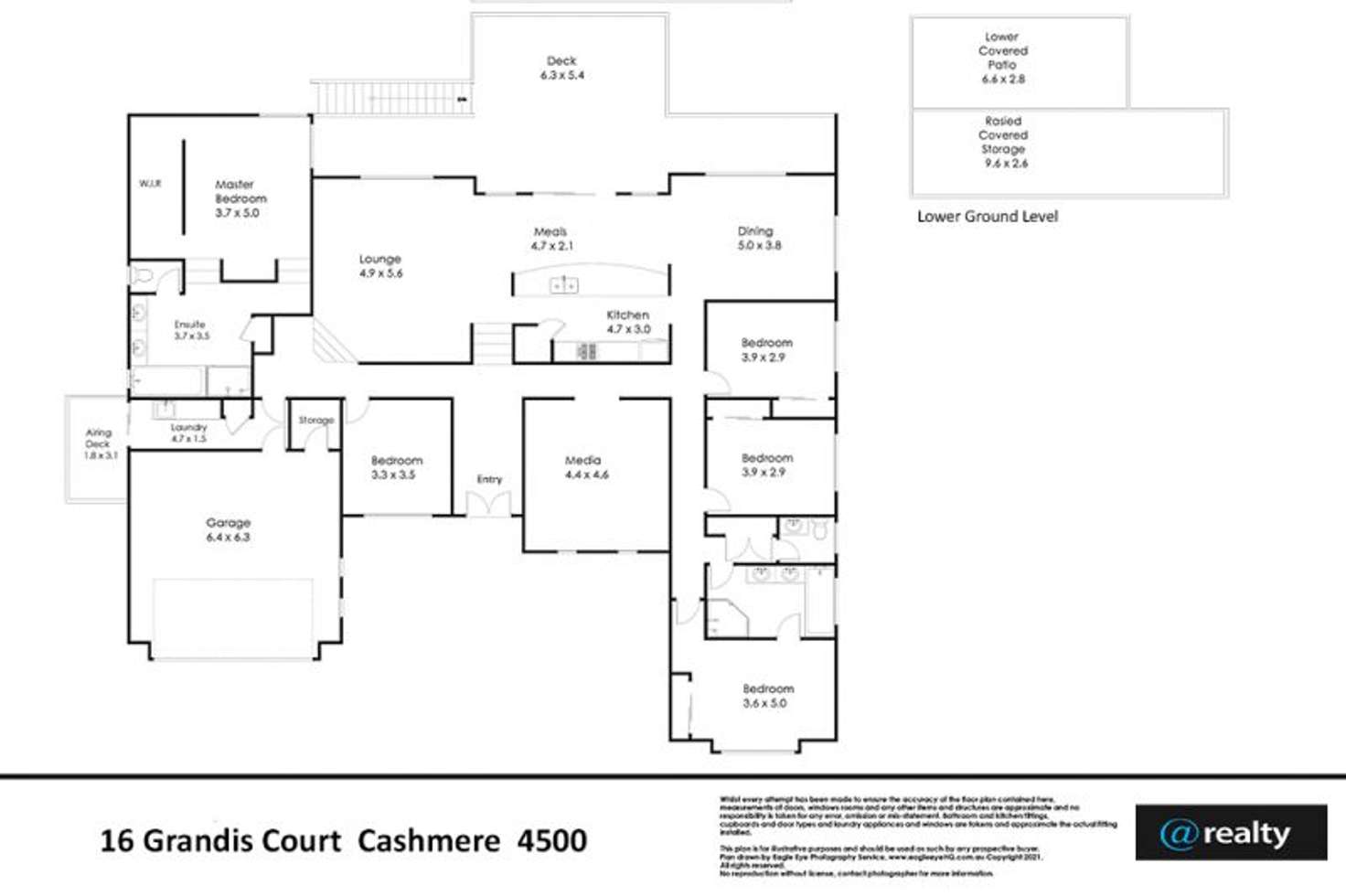 Floorplan of Homely house listing, 16 Grandis Court, Cashmere QLD 4500