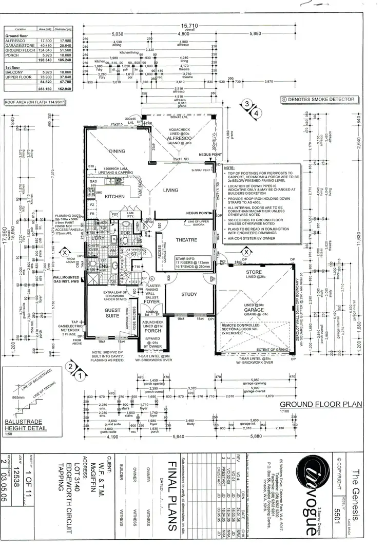 Floorplan of Homely house listing, 17 Edgeworth Circuit, Tapping WA 6065