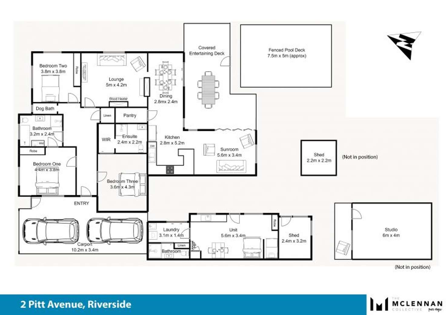 Floorplan of Homely house listing, 2 Pitt Avenue, Trevallyn TAS 7250