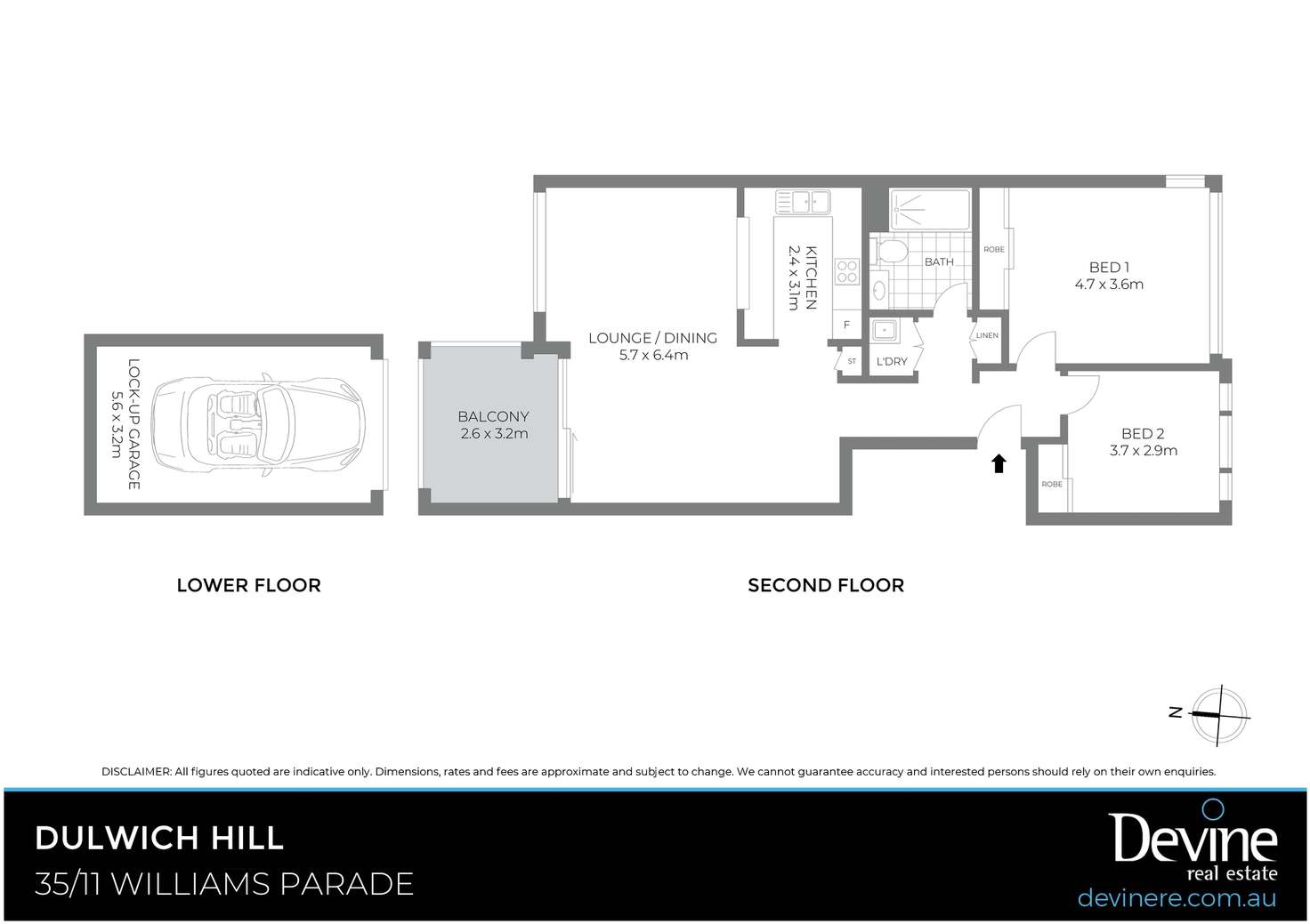 Floorplan of Homely apartment listing, 35/11 Williams Parade, Dulwich Hill NSW 2203