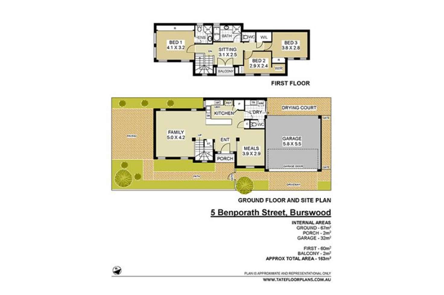 Floorplan of Homely house listing, 5 Benporath Street, Burswood WA 6100