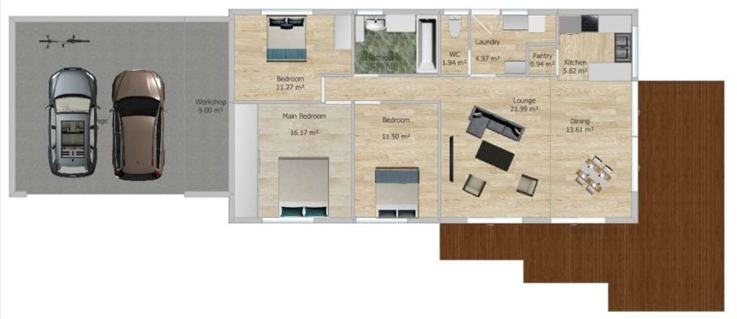 Floorplan of Homely acreageSemiRural listing, 87 Syndicate Rd, Tallebudgera Valley QLD 4228