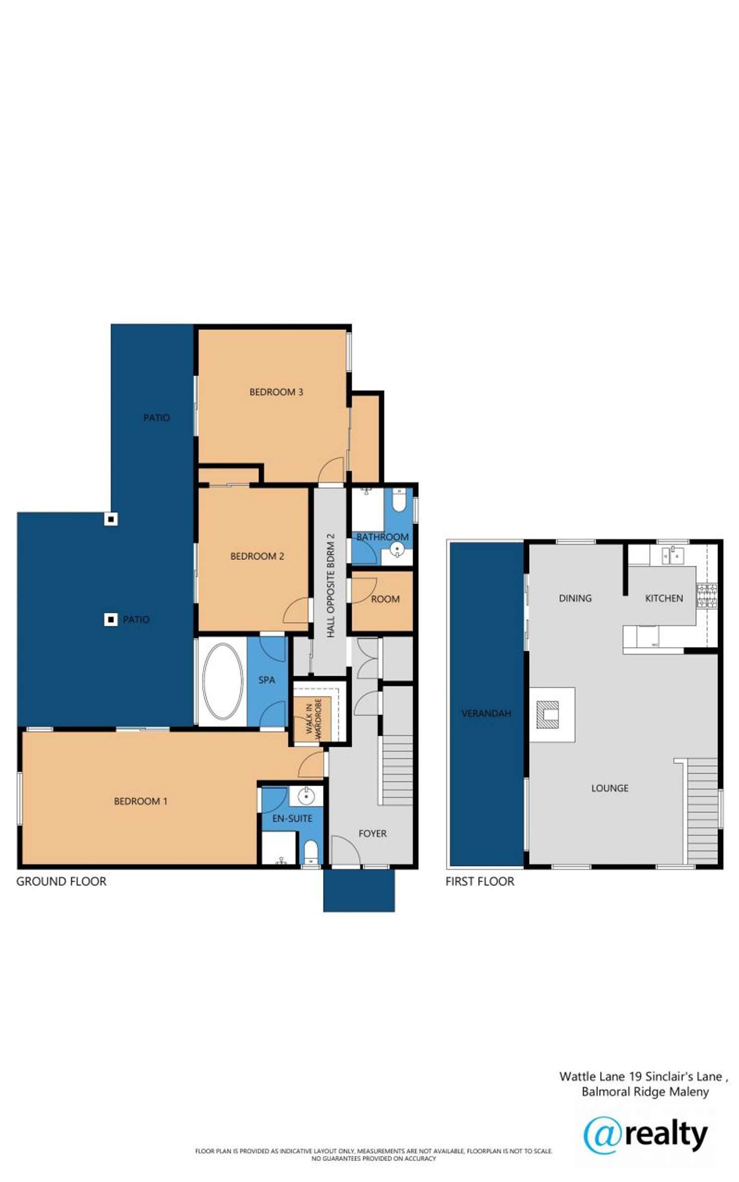 Floorplan of Homely house listing, 19 Sinclairs Lane, Balmoral Ridge QLD 4552