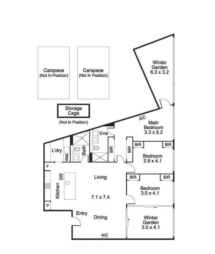 Floorplan of Homely apartment listing, M02/3 Chesterville Road, Cheltenham VIC 3192