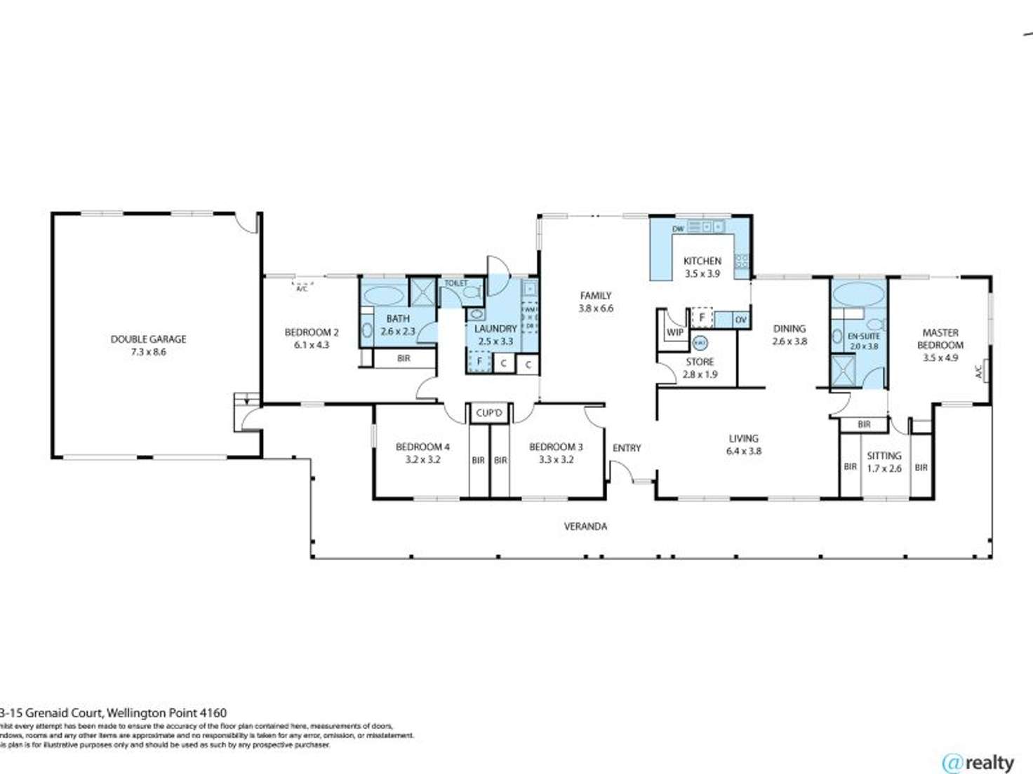 Floorplan of Homely house listing, 13-15 Grenaid Court, Wellington Point QLD 4160