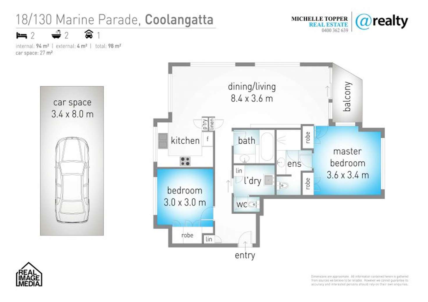Floorplan of Homely apartment listing, 18/130 Marine Parade, Coolangatta QLD 4225