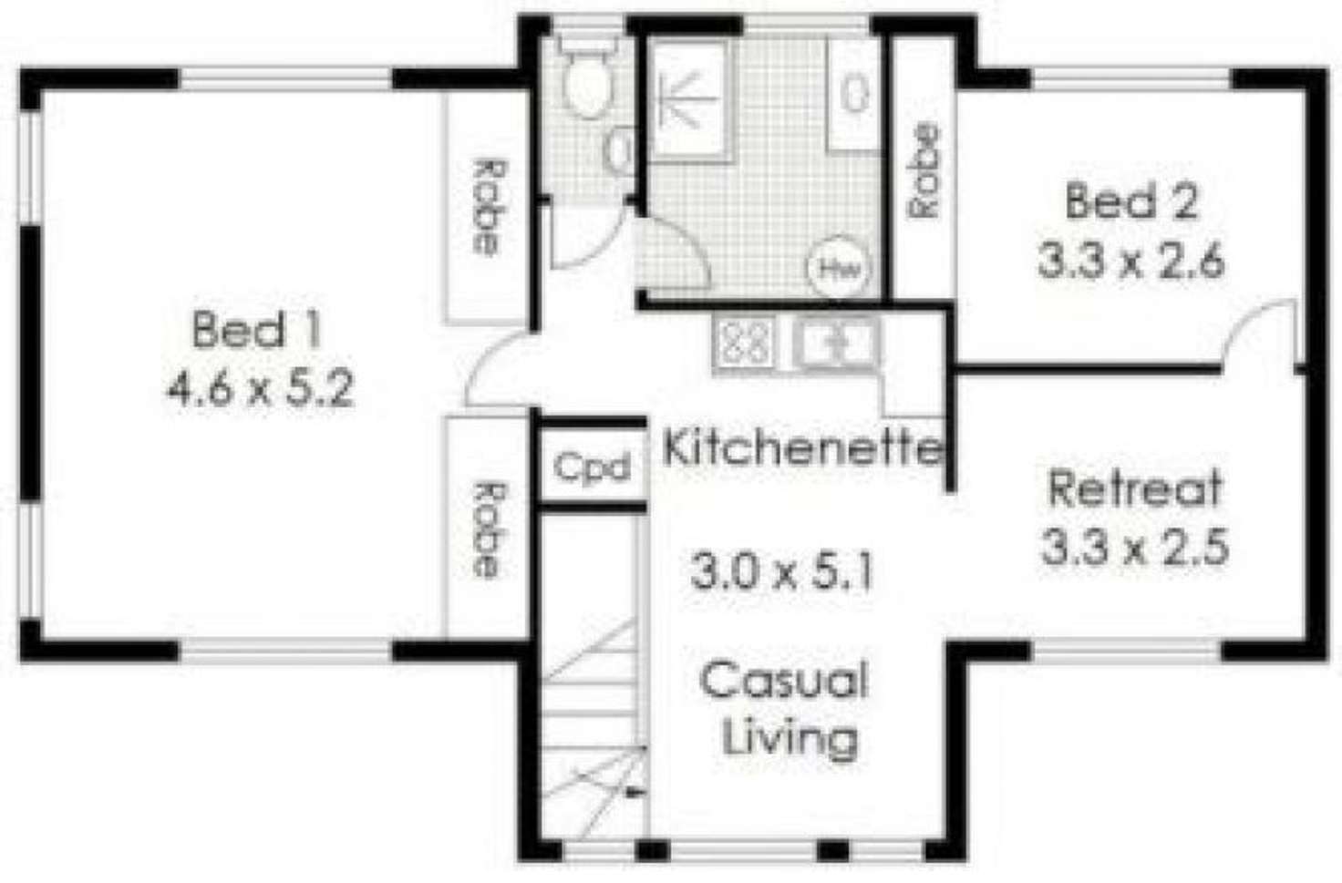 Floorplan of Homely apartment listing, 129 Campbell Drive, Wahroonga NSW 2076