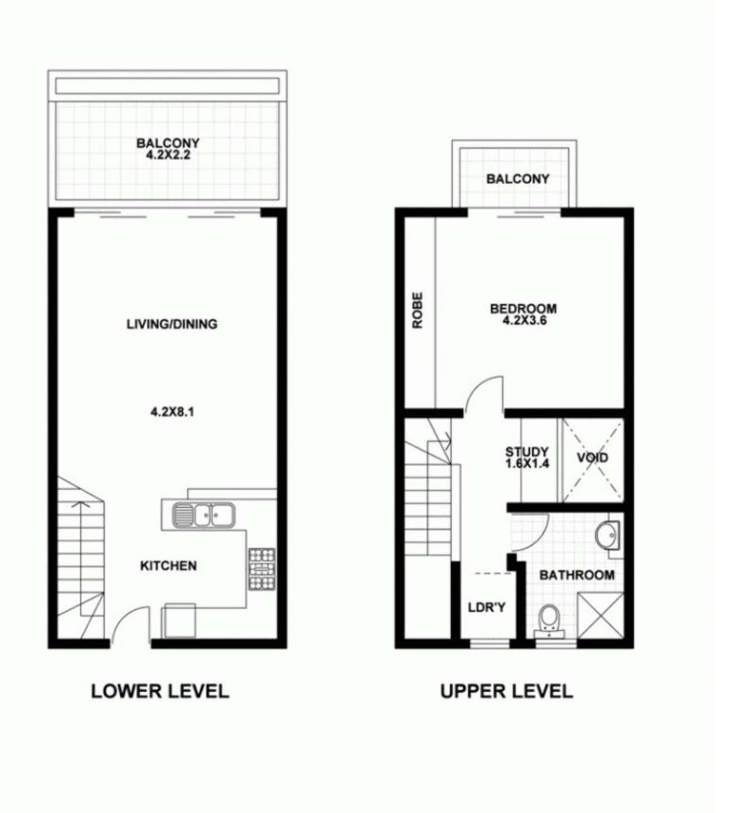 Floorplan of Homely unit listing, 34/25 Birmingham st, Alexandria NSW 2015
