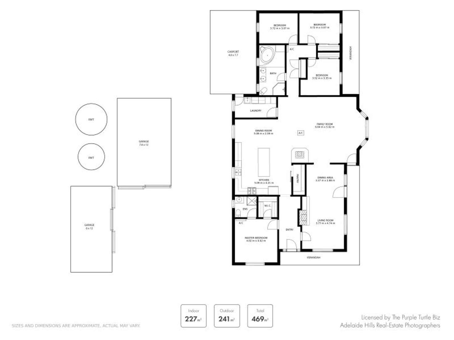 Floorplan of Homely acreageSemiRural listing, 114 Glen Brae Rd, Wistow SA 5251