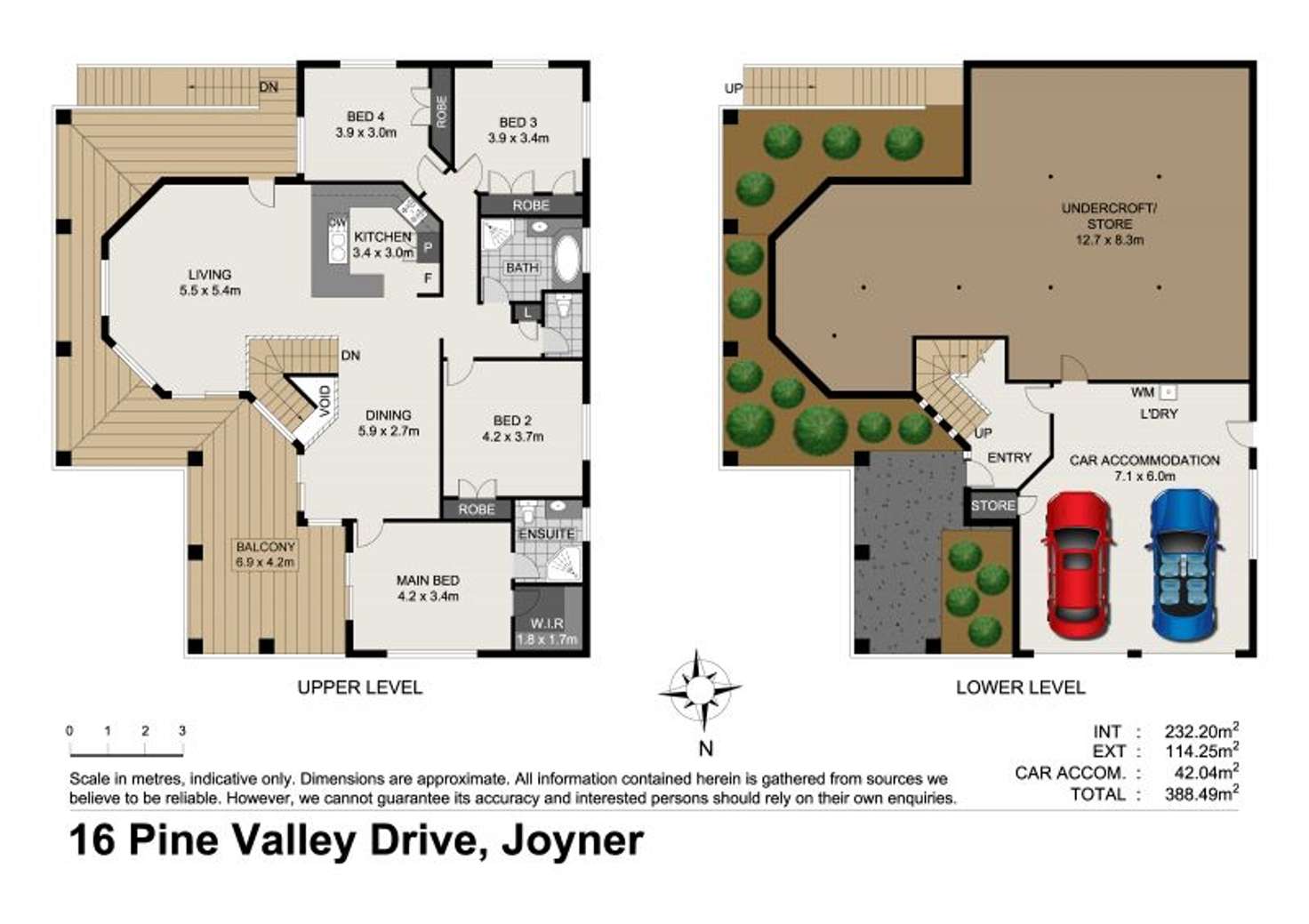 Floorplan of Homely house listing, 16 Pine Valley Drive, Joyner QLD 4500