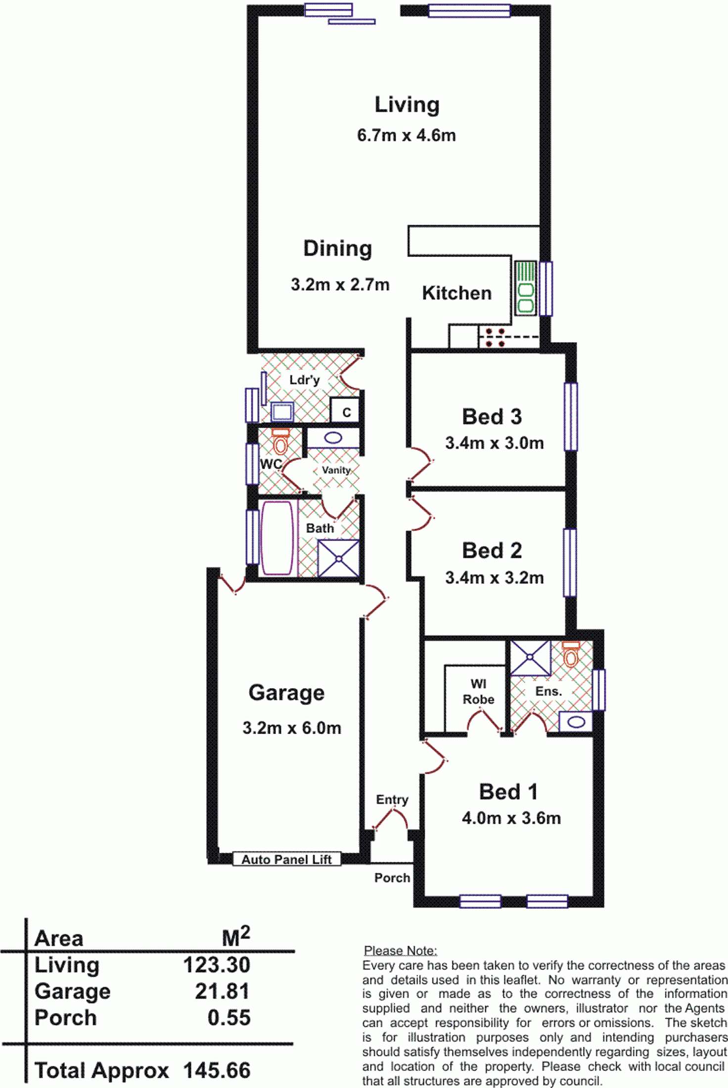 Floorplan of Homely house listing, 11A Milgun Court, Gilles Plains SA 5086
