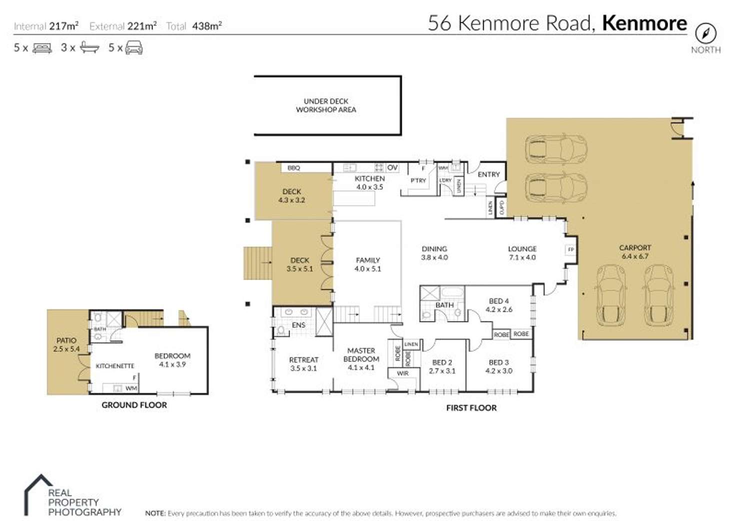 Floorplan of Homely house listing, 56 Kenmore Road, Kenmore QLD 4069