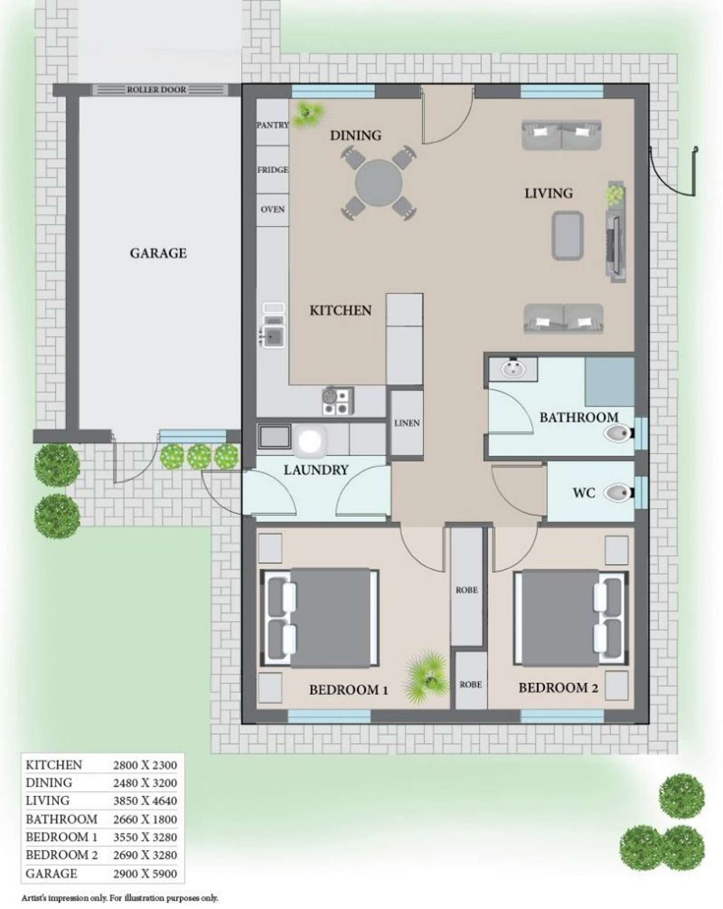 Floorplan of Homely retirement listing, 25 Sheoak Road, Belair SA 5052