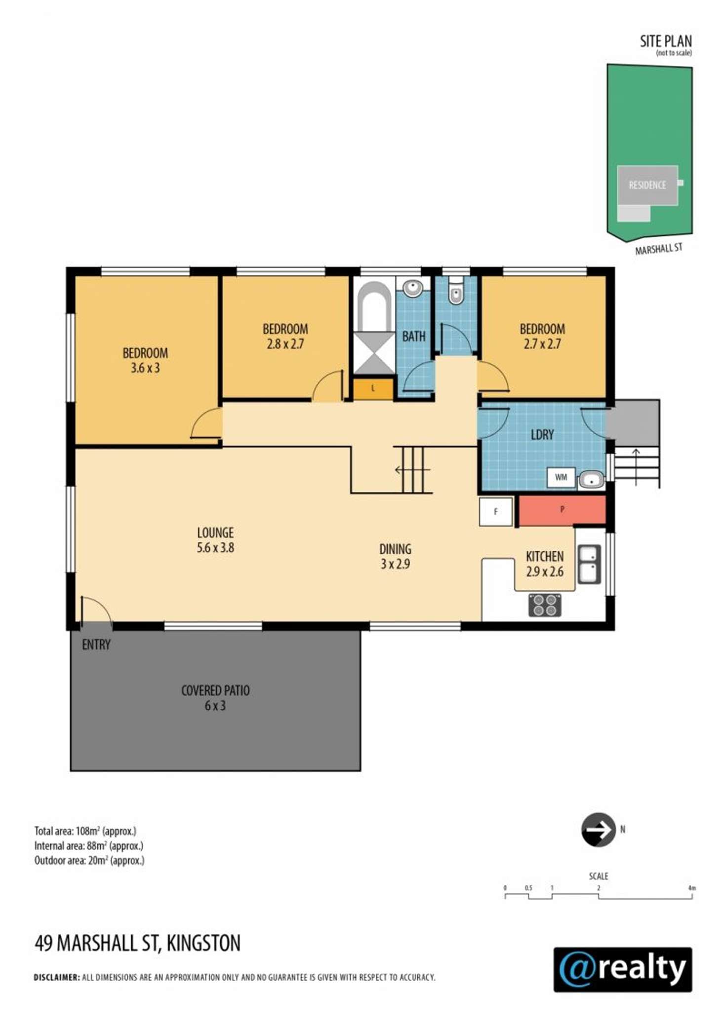 Floorplan of Homely house listing, 49 Marshall Street, Kingston QLD 4114
