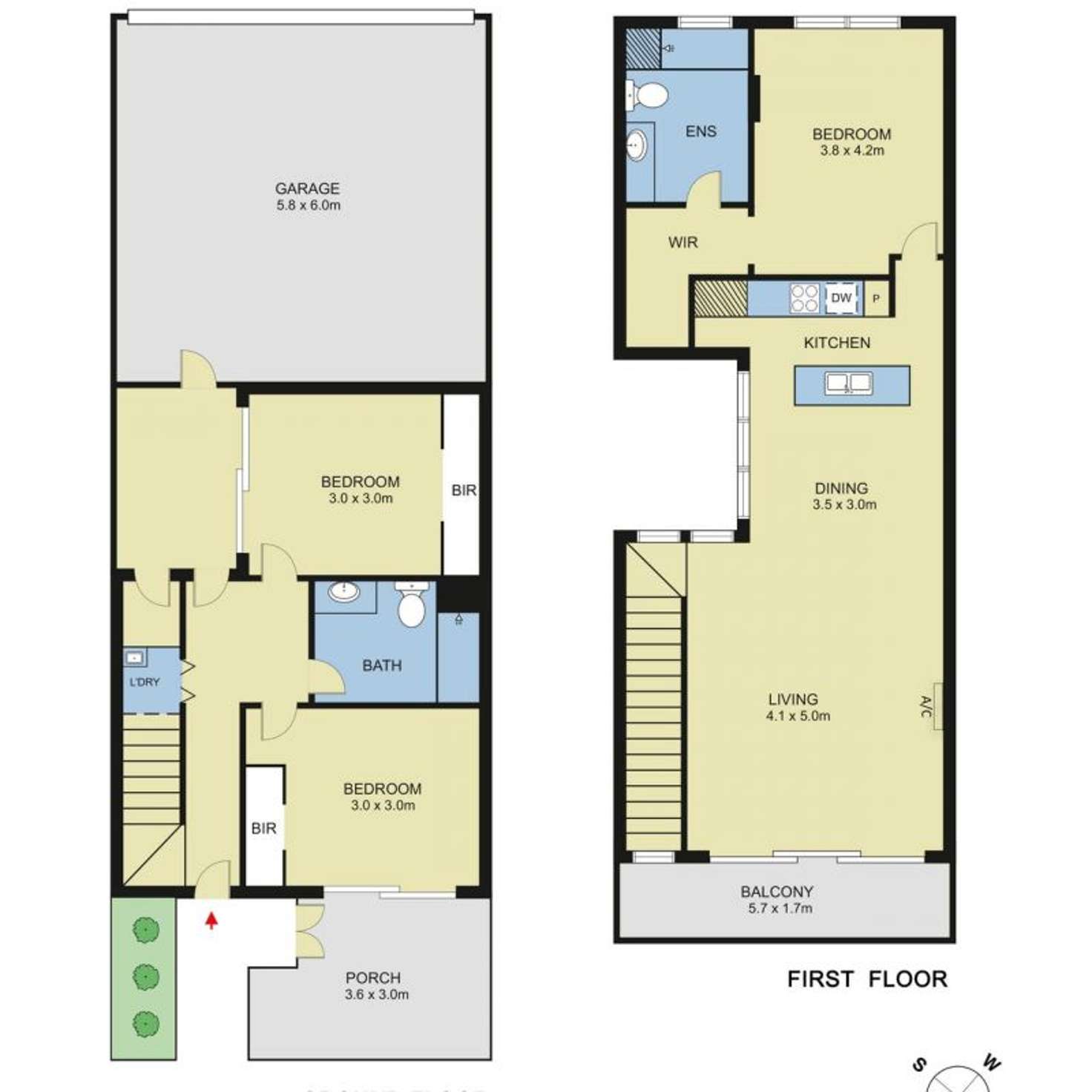 Floorplan of Homely townhouse listing, 19 Gorman Drive, Mill Park VIC 3082