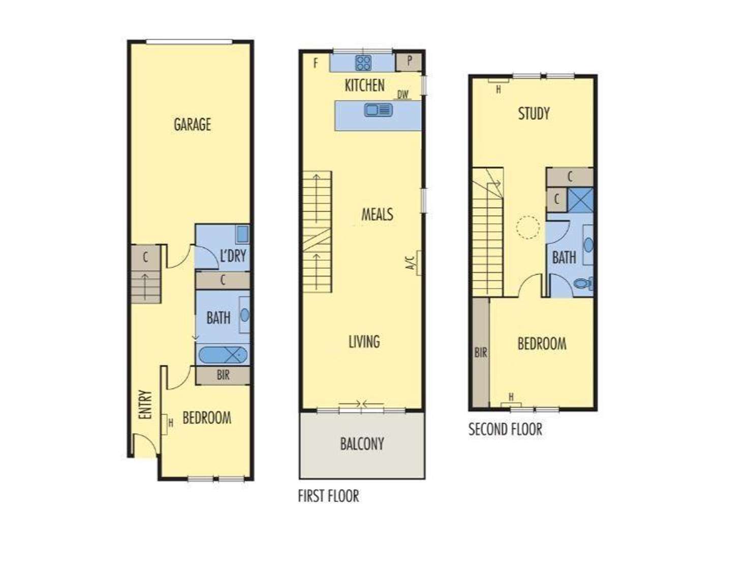 Floorplan of Homely apartment listing, 16 Kiln Walk, Maidstone VIC 3012