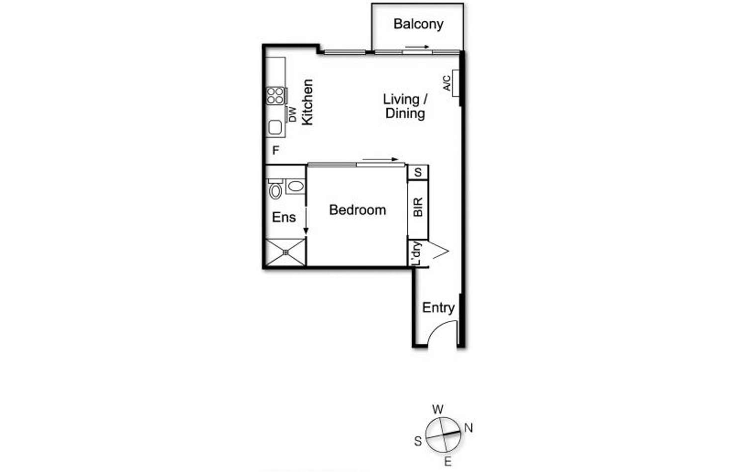 Floorplan of Homely apartment listing, 1808/229 Toorak Road, South Yarra VIC 3141