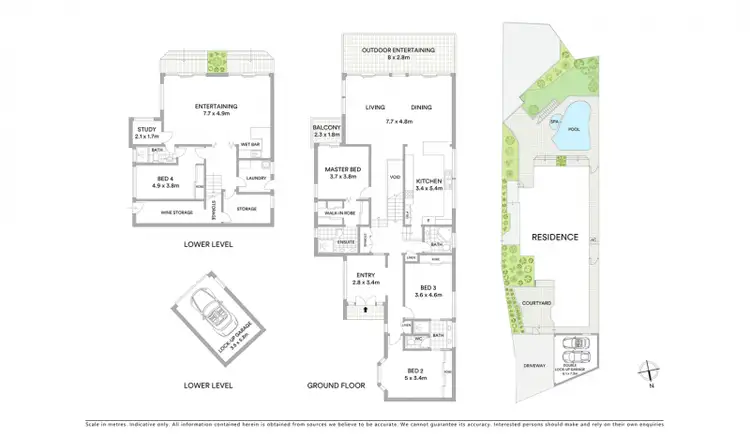 Floorplan of Homely house listing, 48A Turriell Point Road, Port Hacking NSW 2229