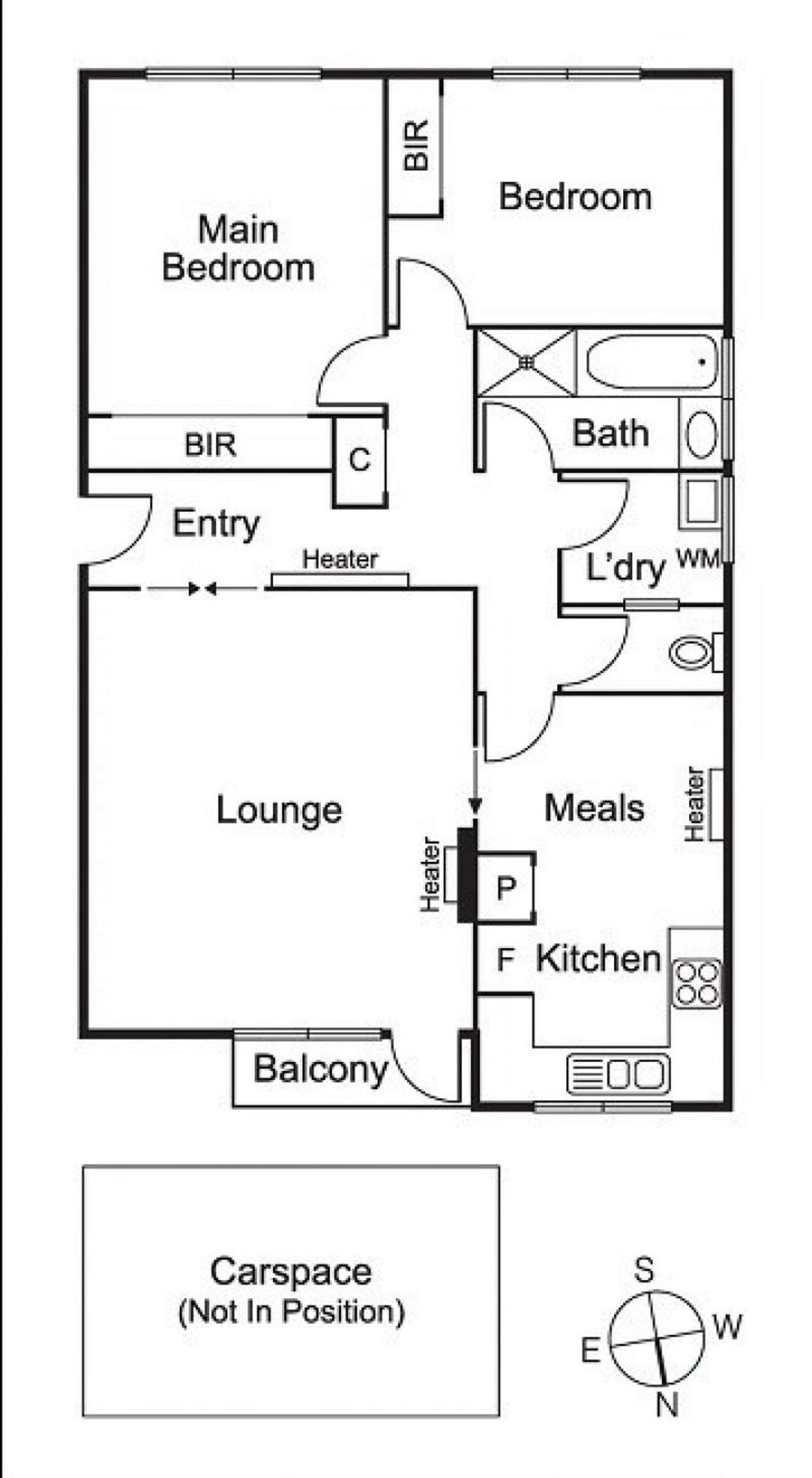 Floorplan of Homely apartment listing, 3/2A Parkside St, Elsternwick VIC 3185