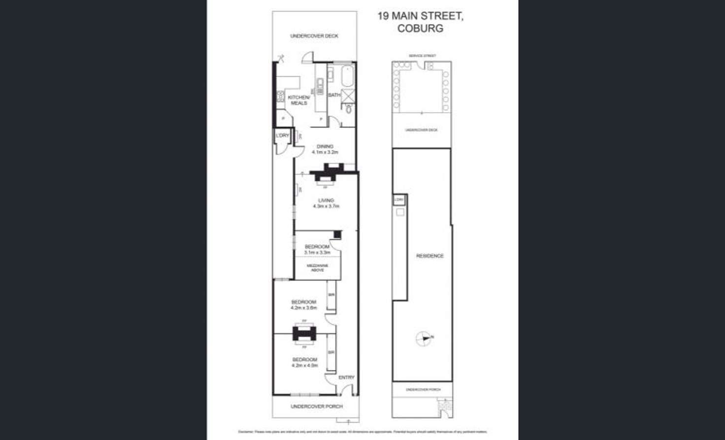 Floorplan of Homely house listing, 19 Main Street, Coburg VIC 3058