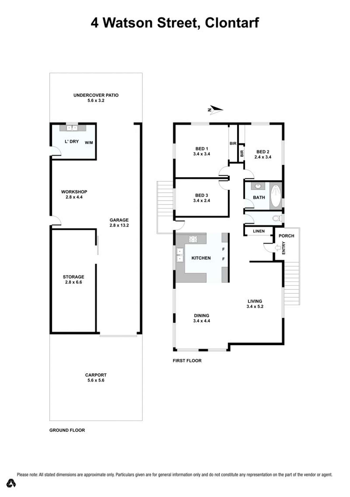 Floorplan of Homely house listing, 4 Watson Street, Clontarf QLD 4019