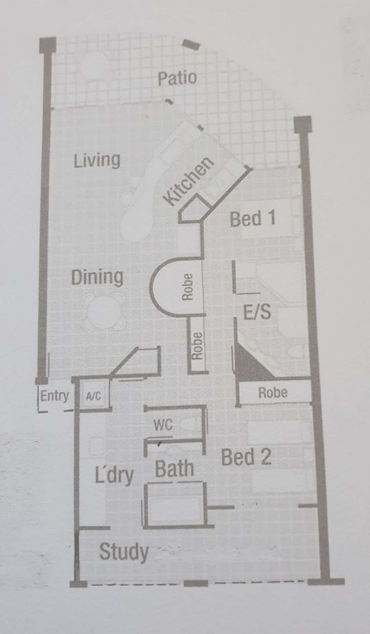 Floorplan of Homely apartment listing, 20/2-4 Deauville Close, Yorkeys Knob QLD 4878