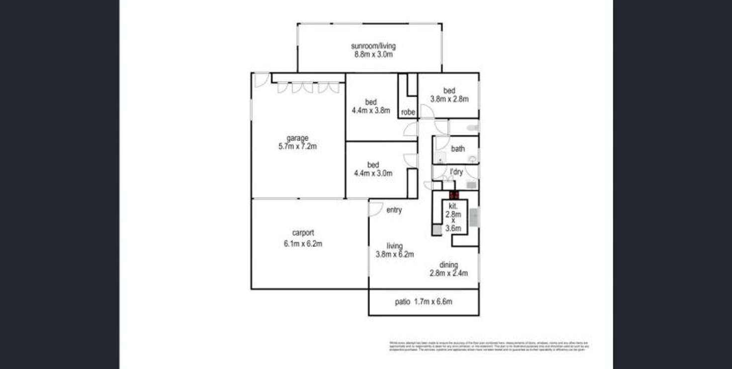 Floorplan of Homely house listing, 34 Coonowrin Street, Battery Hill QLD 4551