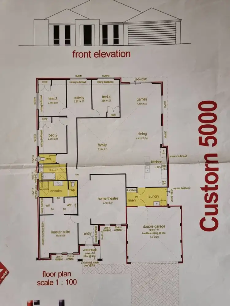 Floorplan of Homely house listing, 12 Impressions Way, Singleton WA 6175