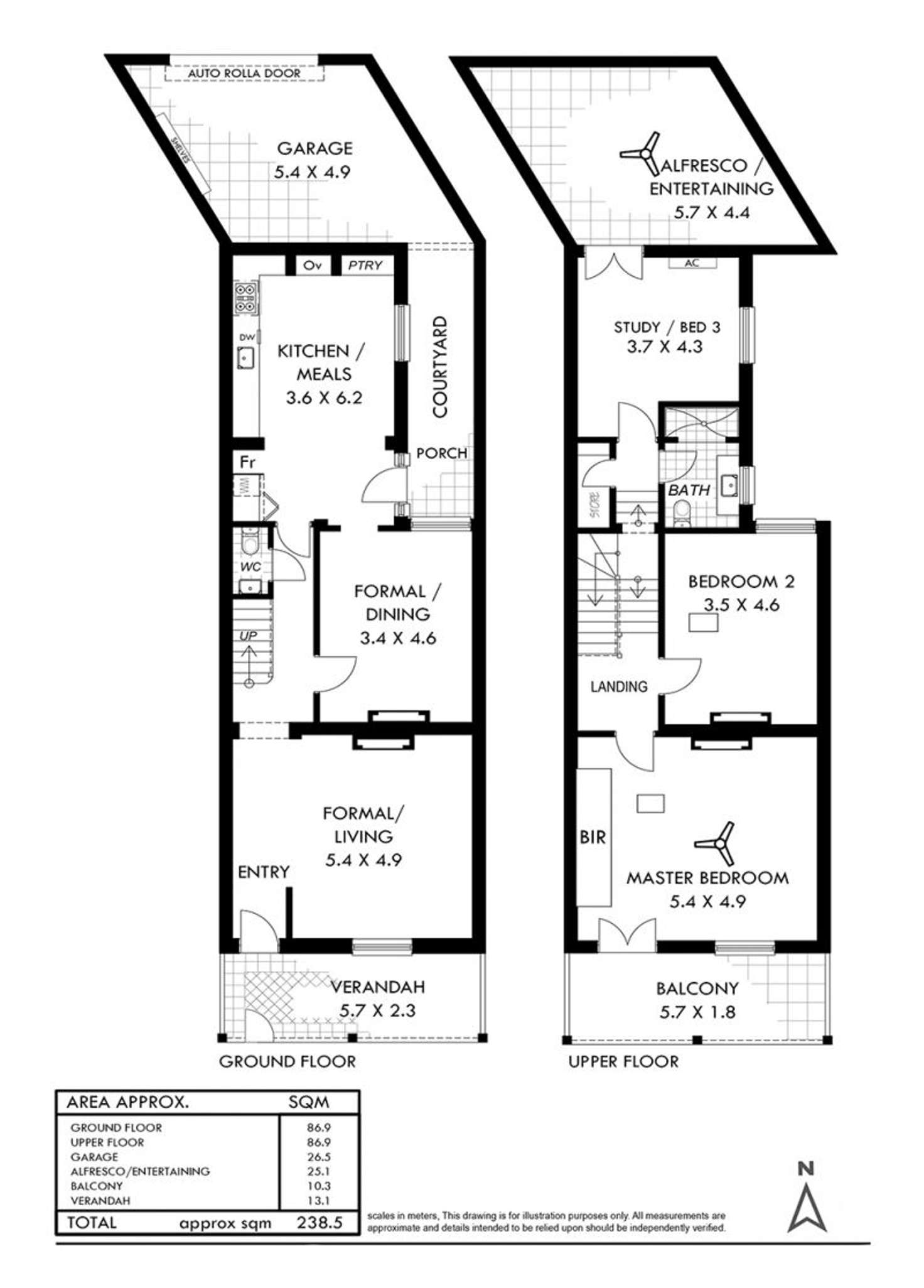 Floorplan of Homely house listing, 214 Carrington Street, Adelaide SA 5000
