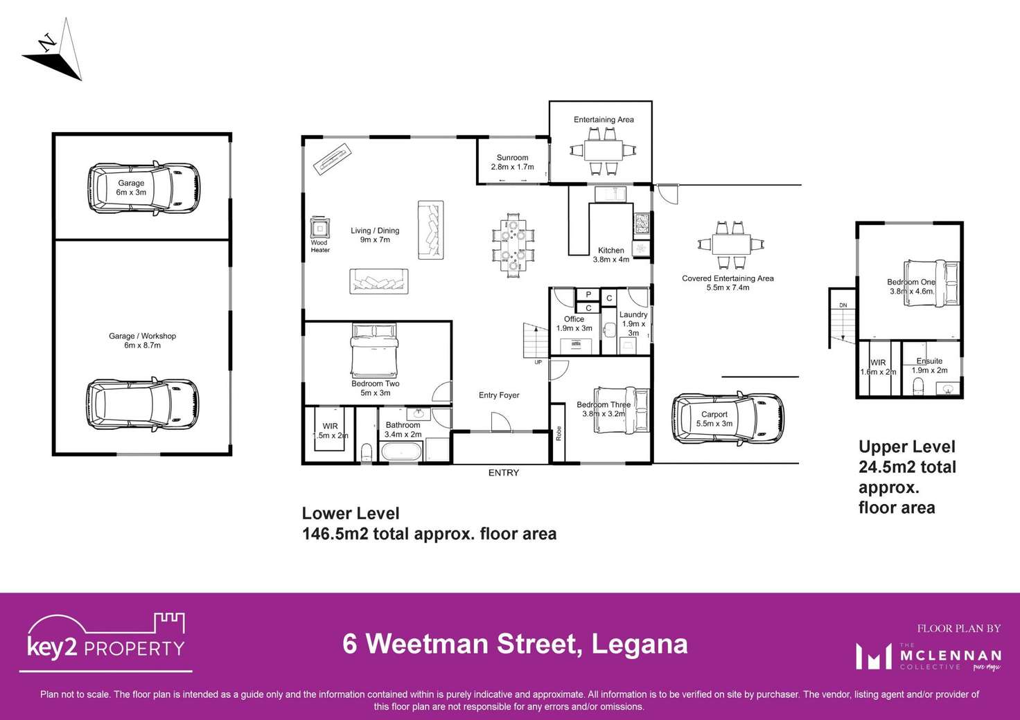Floorplan of Homely house listing, 6 Weetman Street, Legana TAS 7277