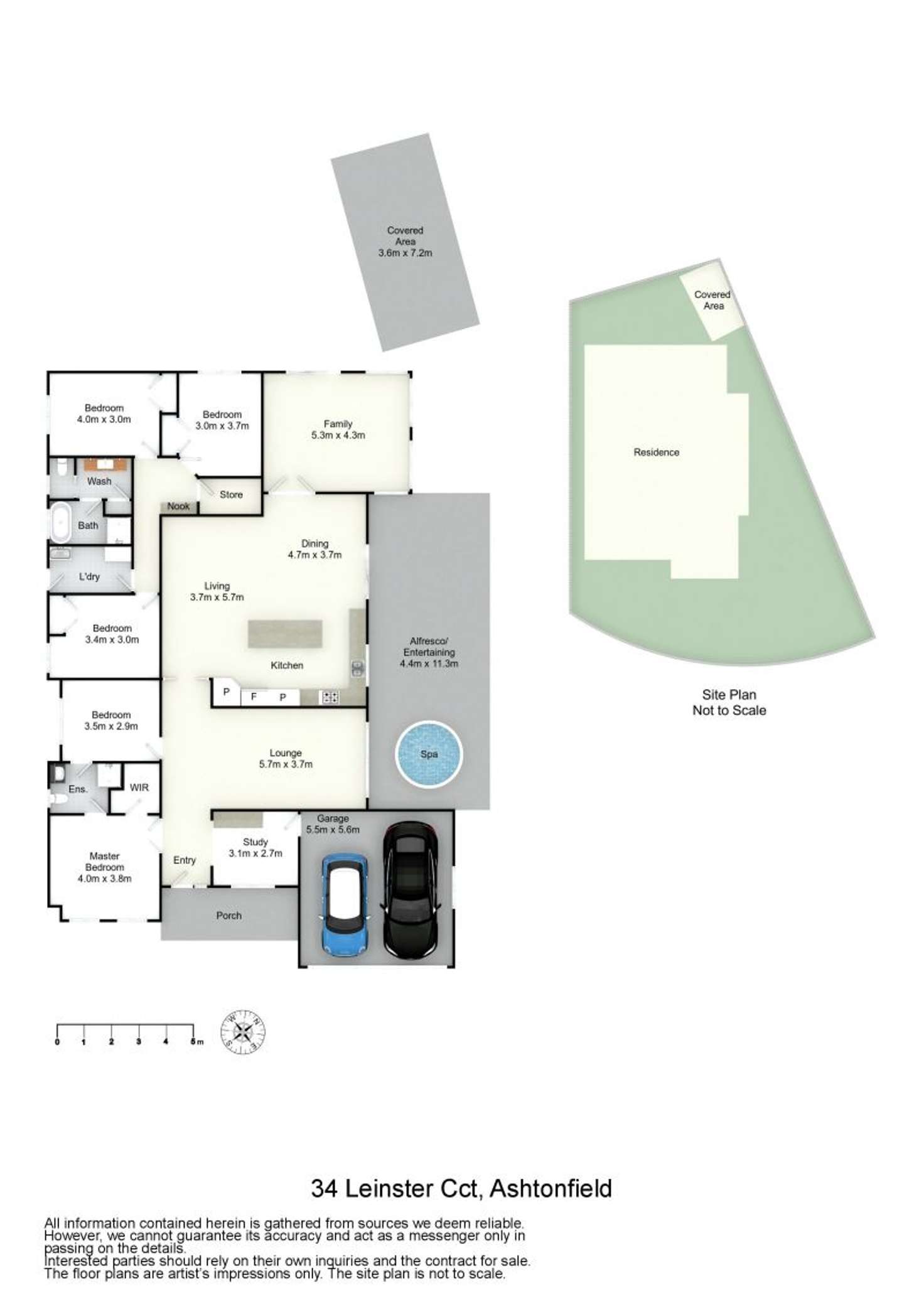 Floorplan of Homely house listing, 34 Leinster Circuit, Ashtonfield NSW 2323