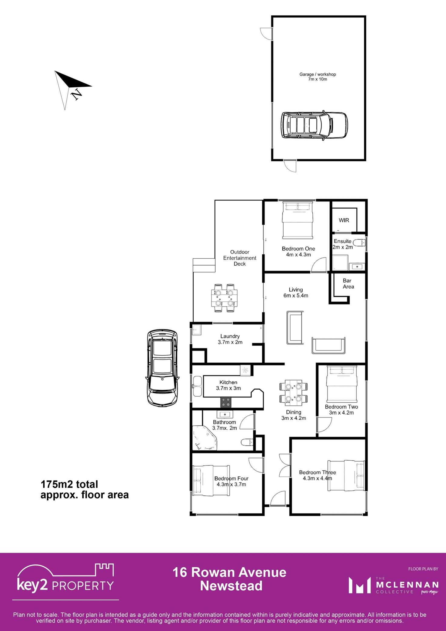 Floorplan of Homely house listing, 16 Rowan Avenue, Newstead TAS 7250