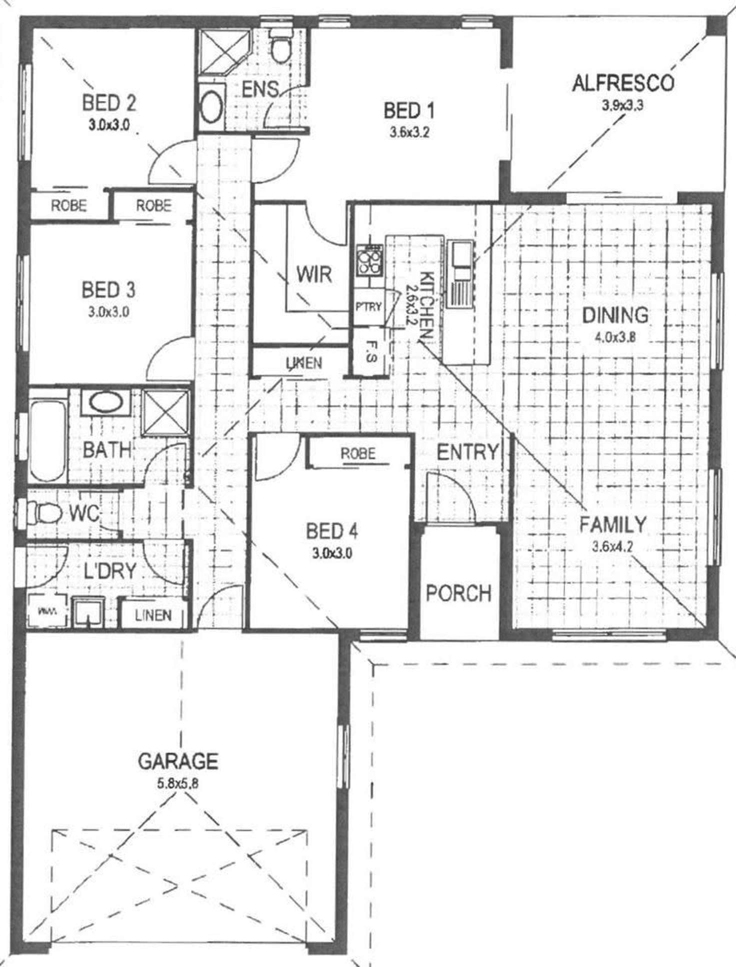 Floorplan of Homely house listing, 20 Cameron Street, Chinchilla QLD 4413