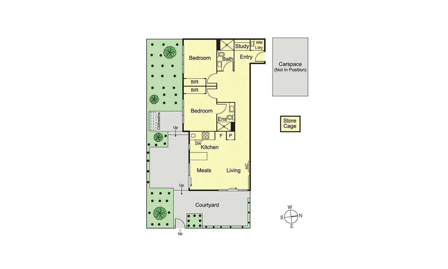 Floorplan of Homely apartment listing, 1/37 Park Street, Elsternwick VIC 3185