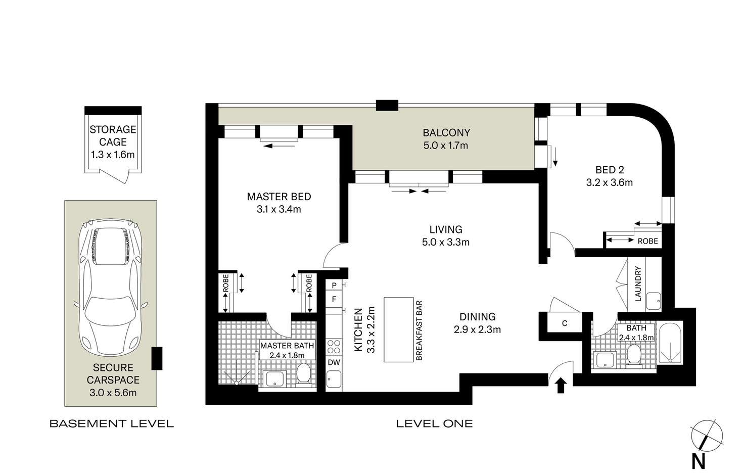 Floorplan of Homely apartment listing, 103/50 Garden Street, Alexandria NSW 2015