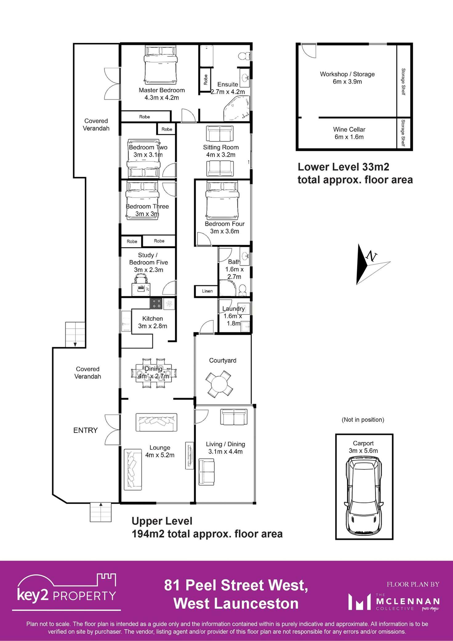 Floorplan of Homely house listing, 81 Peel Street, West Launceston TAS 7250