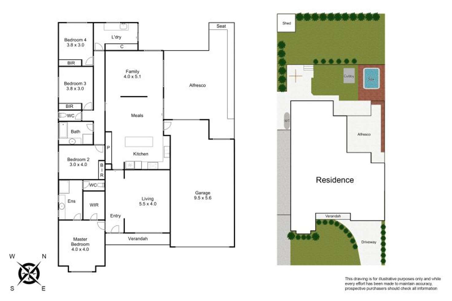 Floorplan of Homely house listing, 36 Station Creek Way, Botanic Ridge VIC 3977