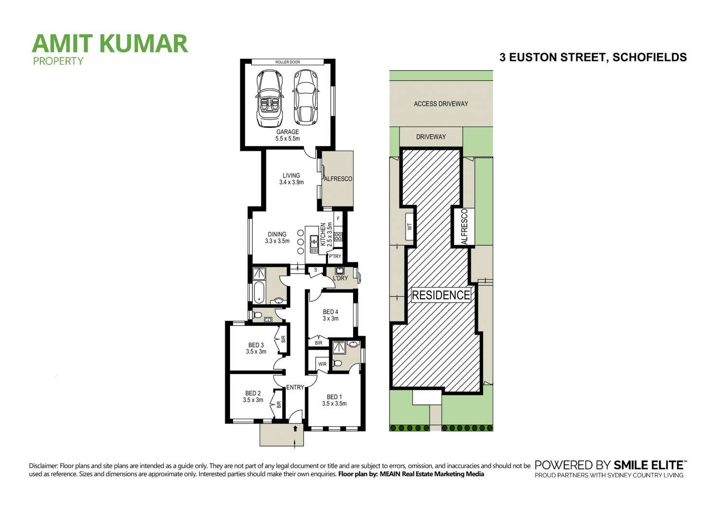 Floorplan of Homely house listing, 3 Euston Street, Schofields NSW 2762