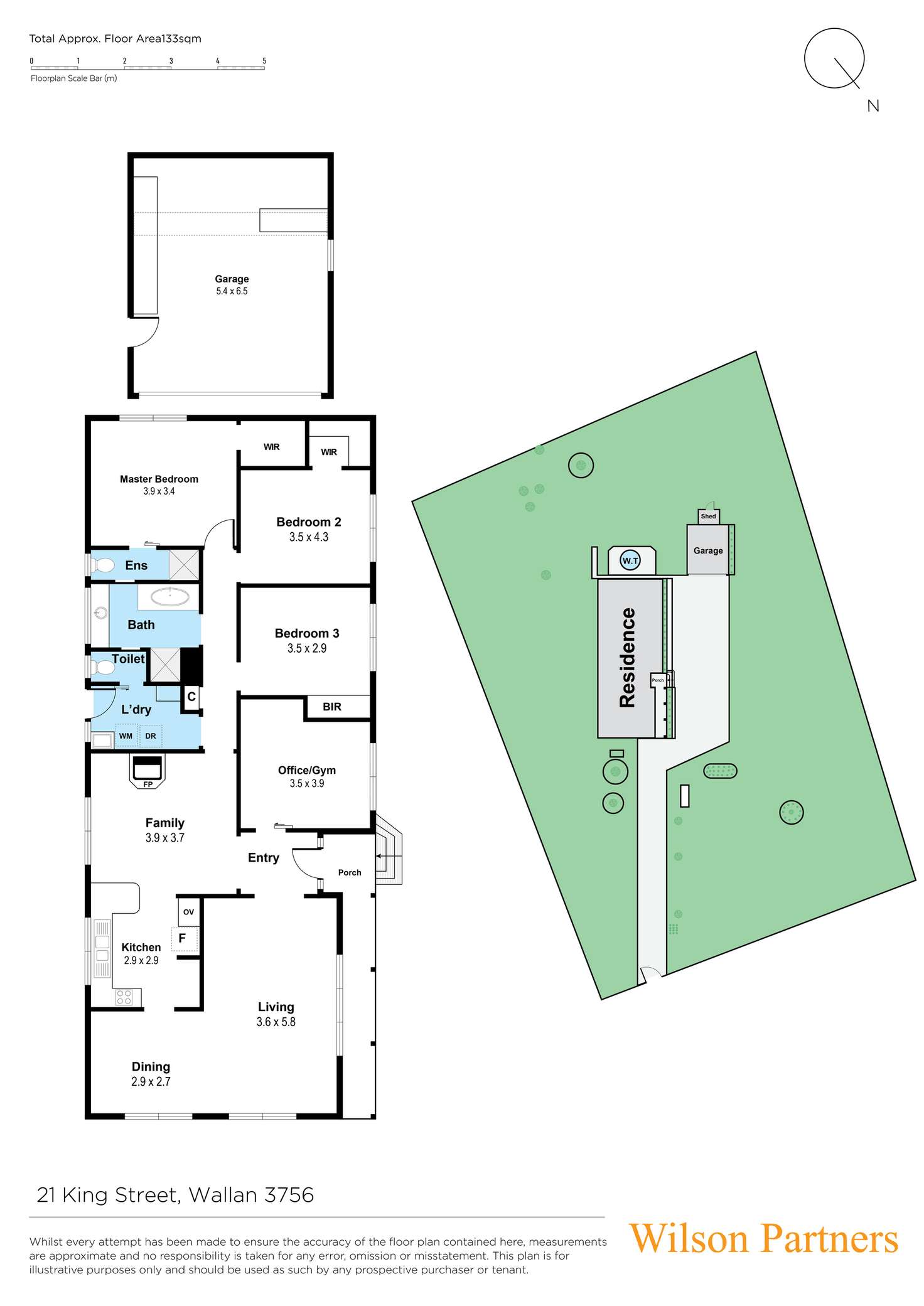 Floorplan of Homely house listing, 21 King Street, Wallan VIC 3756