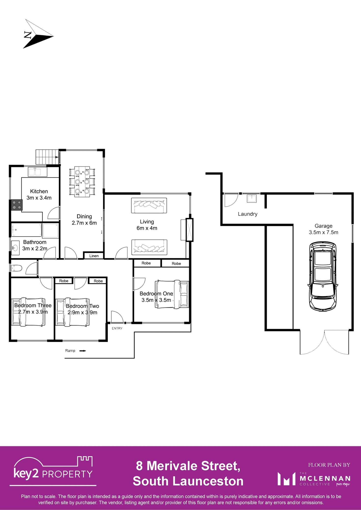 Floorplan of Homely house listing, 8 Merivale Street, South Launceston TAS 7249