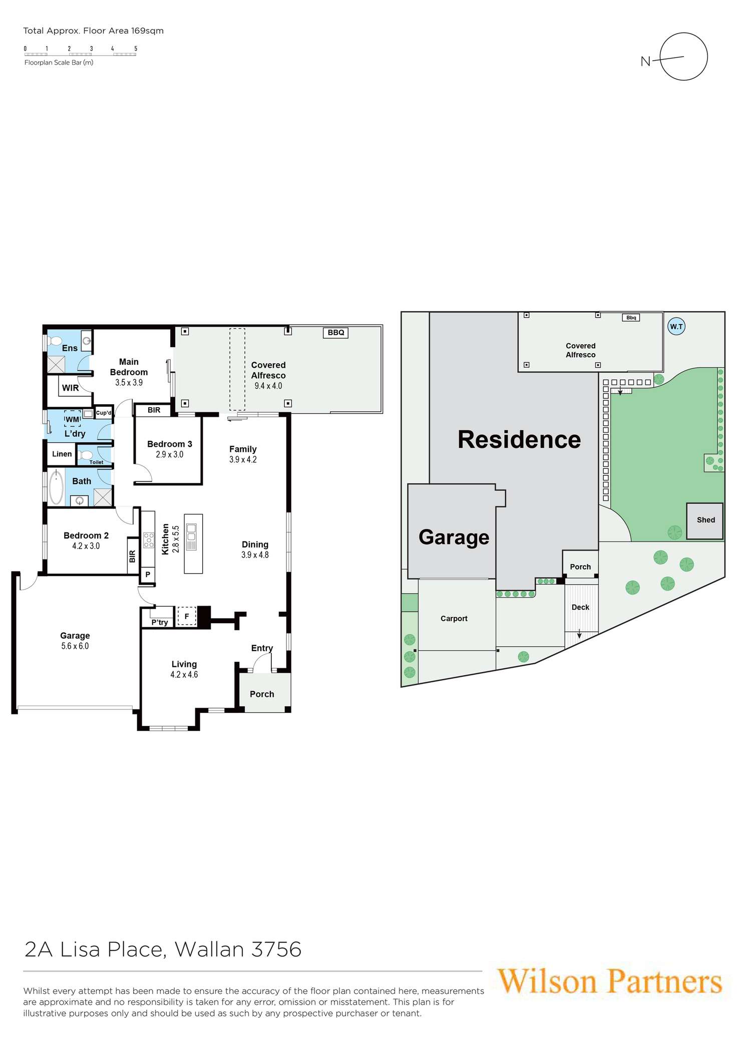 Floorplan of Homely house listing, 2A Lisa Place, Wallan VIC 3756