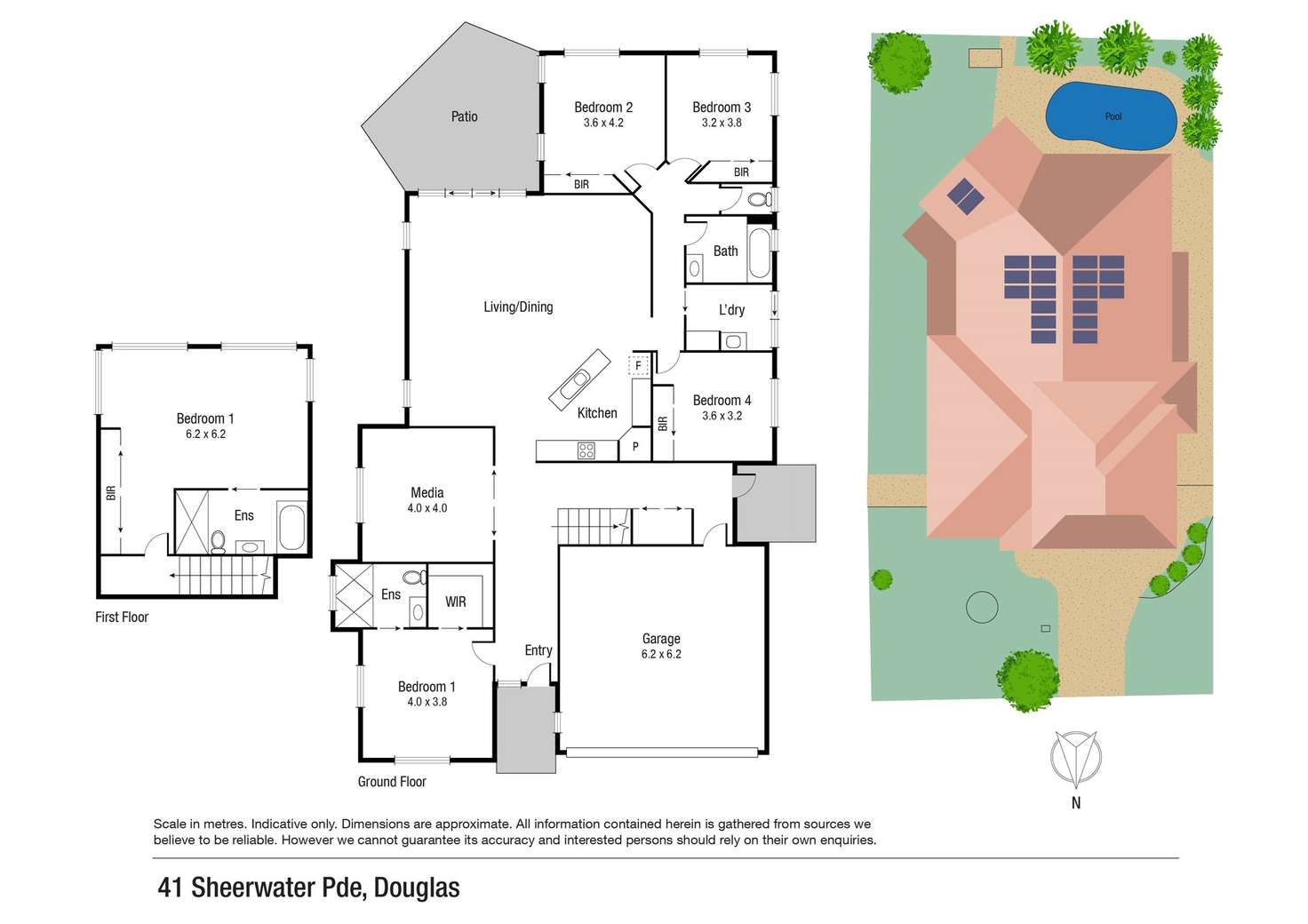 Floorplan of Homely house listing, 41 Sheerwater Parade, Douglas QLD 4814