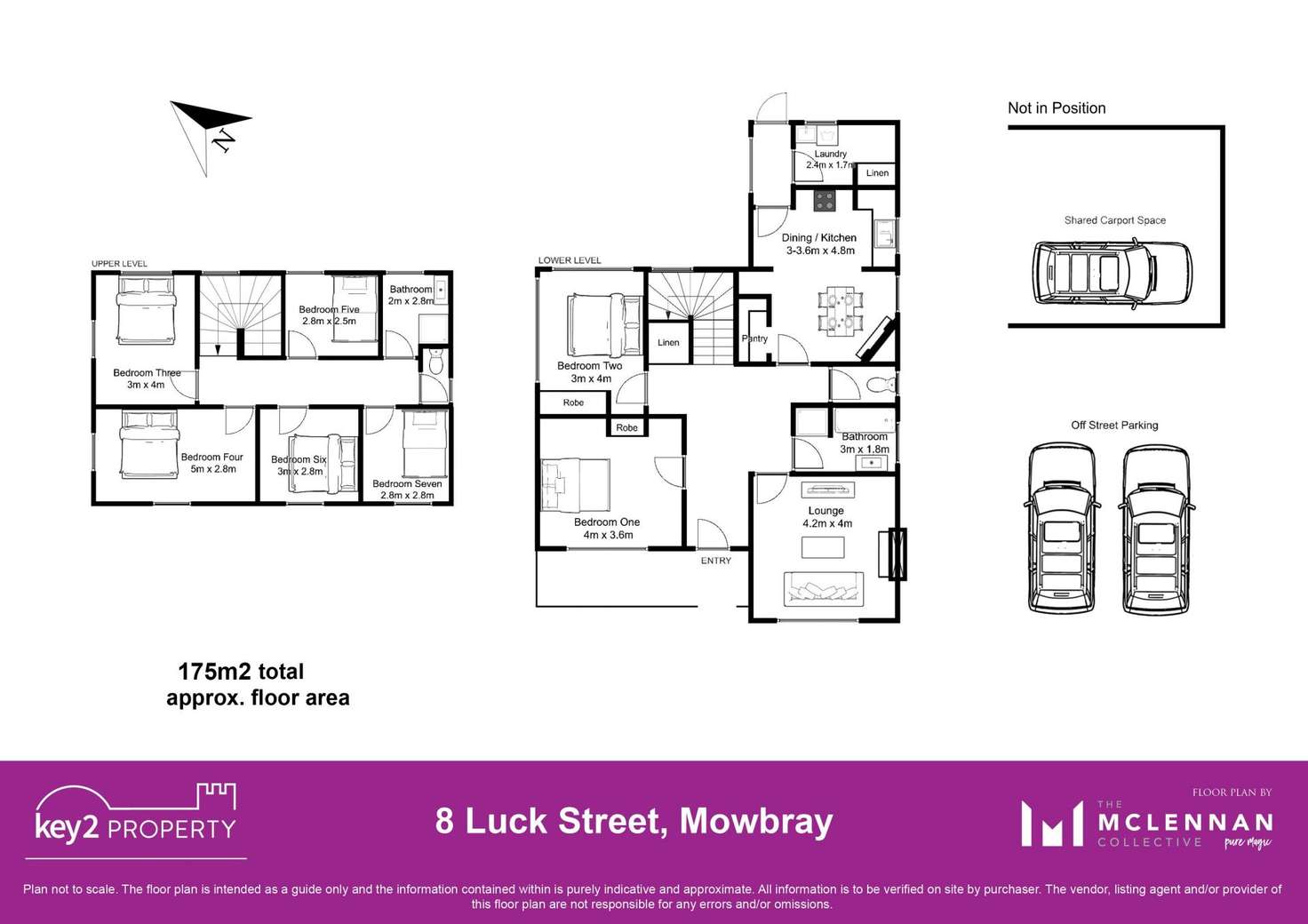 Floorplan of Homely house listing, 8 Luck Street, Mowbray TAS 7248