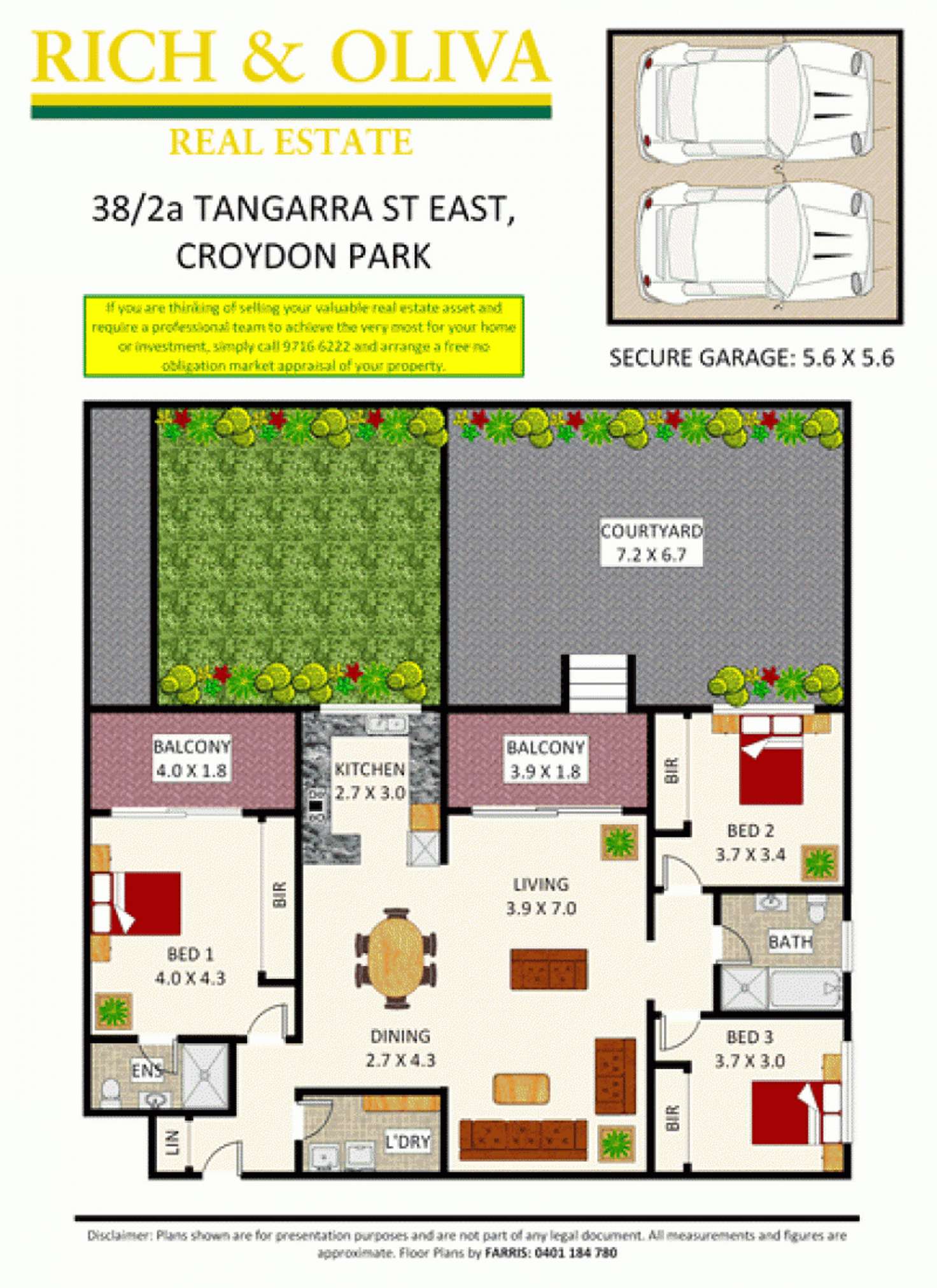 Floorplan of Homely apartment listing, 38/2A Tangarra Street Est, Croydon Park NSW 2133