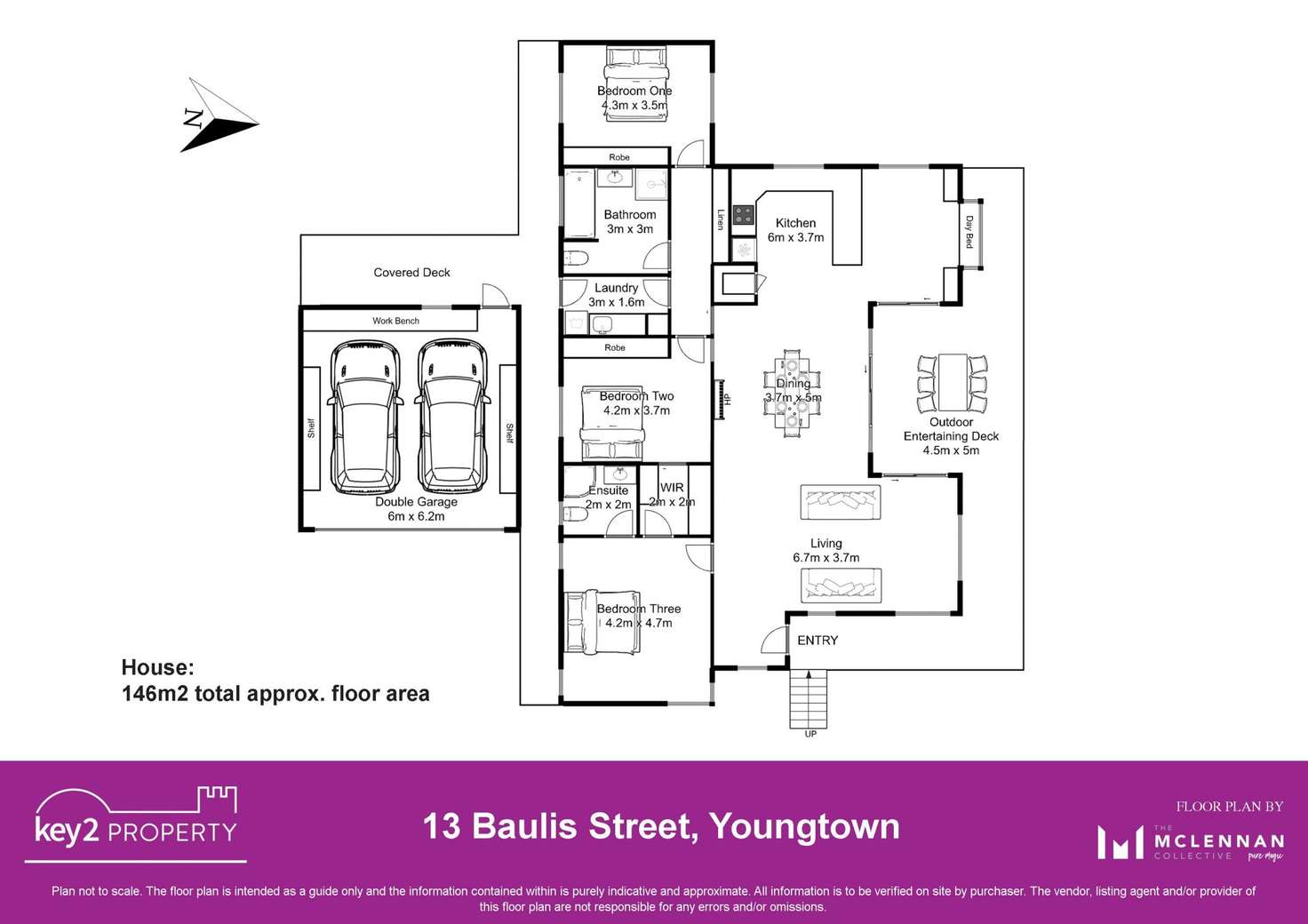 Floorplan of Homely house listing, 13 Baulis Court, Youngtown TAS 7249