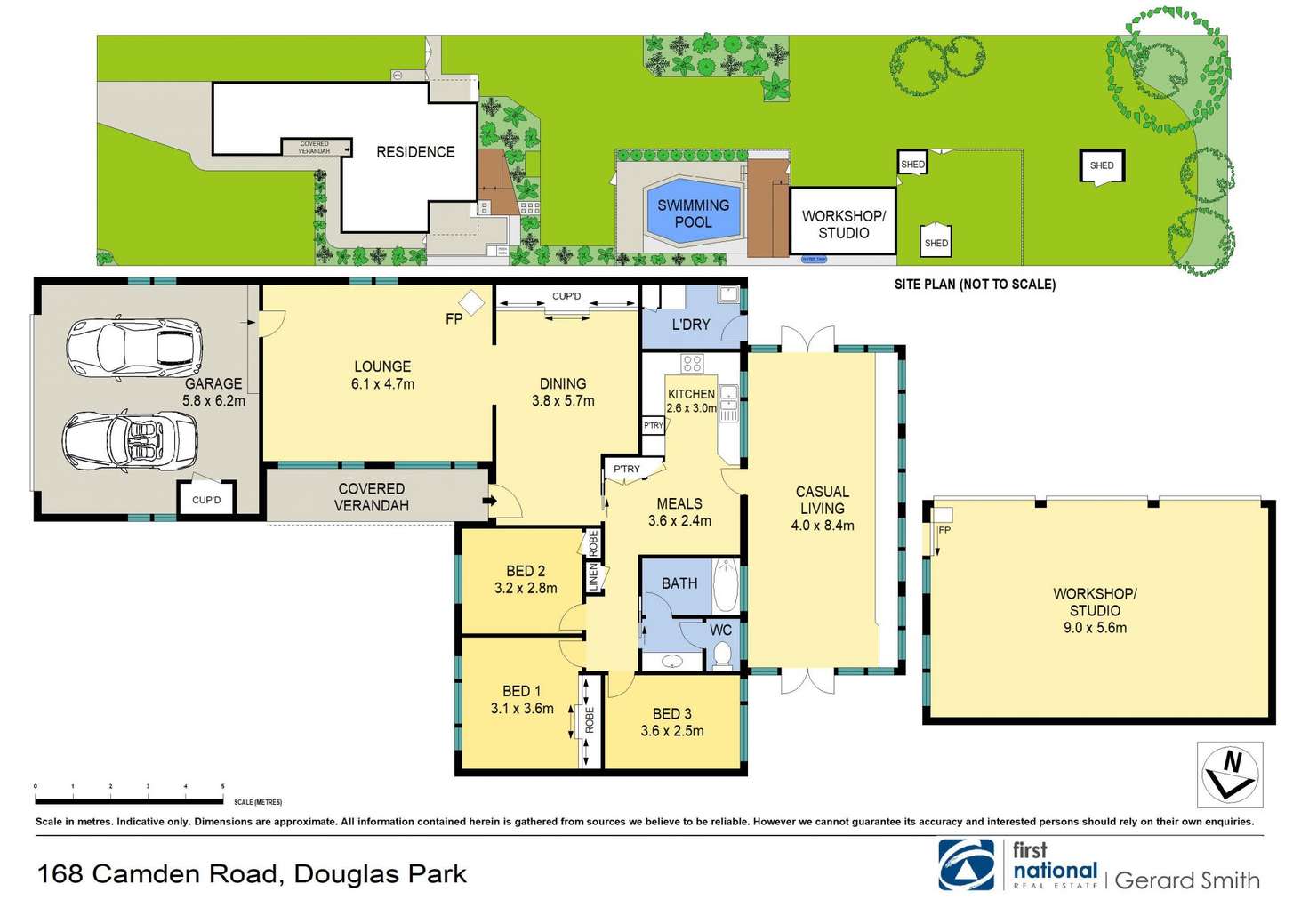 Floorplan of Homely house listing, 168 Camden Road, Douglas Park NSW 2569